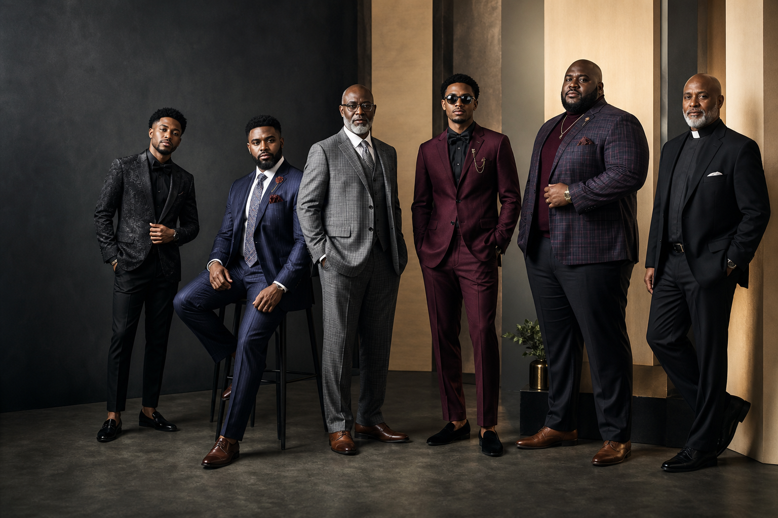 Sharp modern menswear
