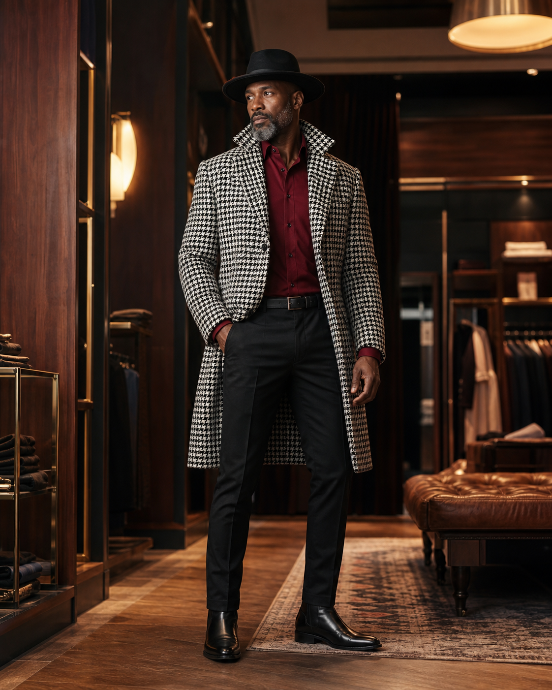 houndstooth menswear look